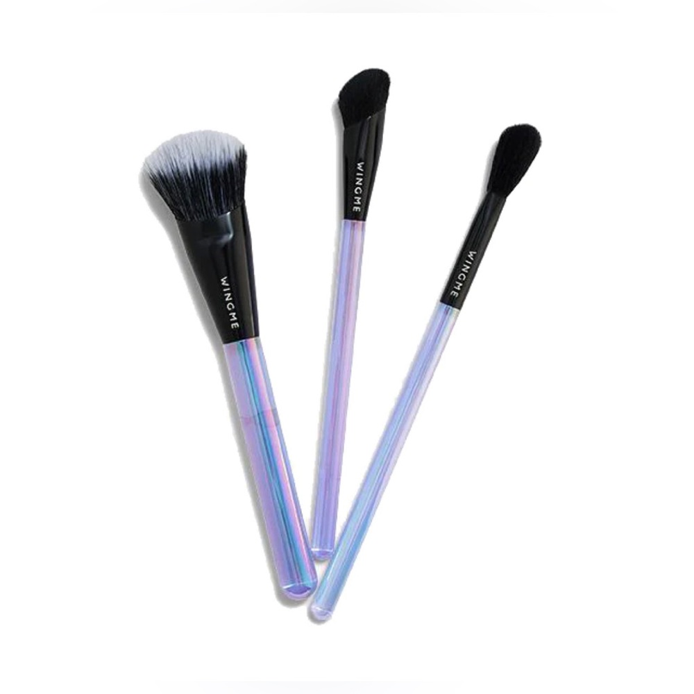 Wingme Cosmetics Halo Series Brush Trio Set
